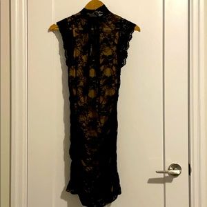 Black Lace Dress